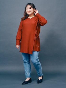 nissen Smile Modelsさん（レディース・160cm）の秋コーディネート