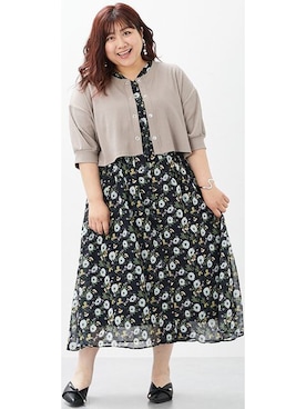 nissen Smile Modelsさん（レディース・155cm）の夏コーディネート