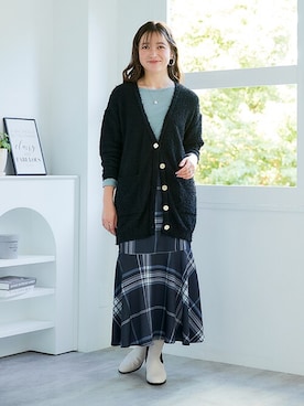 nissen Smile Modelsさん（レディース・164cm）の冬コーディネート