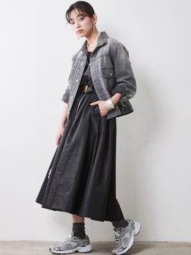 「SMILE LAND（スマイルランド）のアイテム」を使った、nissen Smile Modelsさん（レディース・163cm）の夏コーディネート