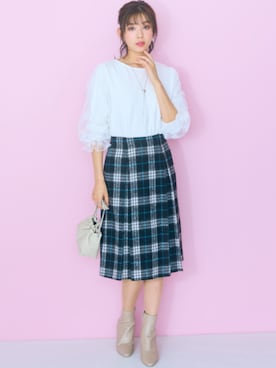 nissen Smile Modelsさん(レディース・166cm)の秋コーディネート