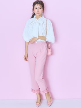 nissen Smile Modelsさん（レディース・166cm）の冬コーディネート