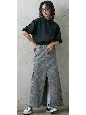 nissen Smile Modelsさん（レディース・167cm）の夏コーディネート