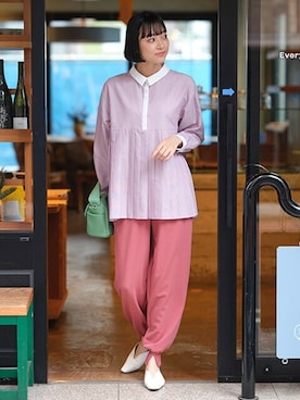 nissen Smile Modelsさん（レディース・169cm）の冬コーディネート