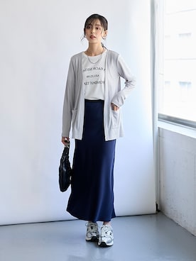 nissen Smile Modelsさん（レディース・165cm）の夏コーディネート