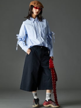 nissen Smile Modelsさん(レディース・163cm)の春コーディネート