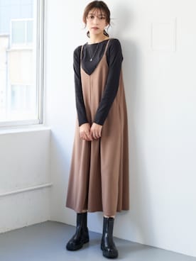 nissen Smile Modelsさん(レディース・170cm)の冬コーディネート