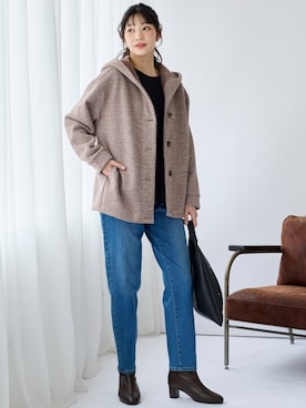 nissen Smile Modelsさん（レディース・166cm）の秋コーディネート