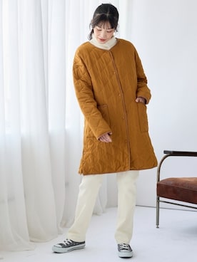 nissen Smile Modelsさん（レディース・166cm）の秋コーディネート