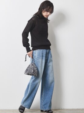 nissen Smile Modelsさん（レディース・163cm）の冬コーディネート