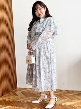 nissen Smile Modelsさん（レディース・158cm）の冬コーディネート
