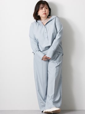 nissen Smile Modelsさん（レディース・158cm）の冬コーディネート