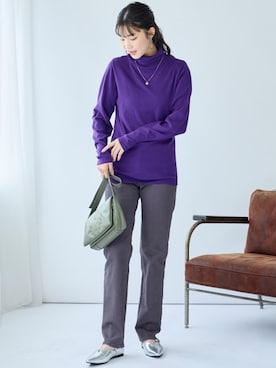 nissen Smile Modelsさん（レディース・166cm）の秋コーディネート