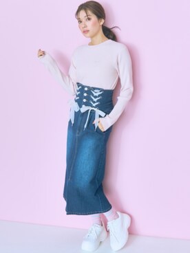 nissen Smile Modelsさん（レディース・166cm）の冬コーディネート