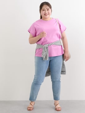 nissen Smile Modelsさん(レディース・160cm)の夏コーディネート