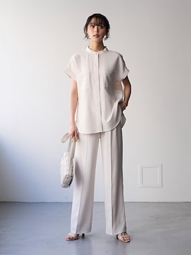 nissen Smile Modelsさん（レディース・165cm）の春コーディネート