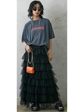nissen Smile Modelsさん(レディース・167cm)の夏コーディネート