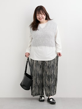 nissen Smile Modelsさん（レディース・158cm）の春コーディネート