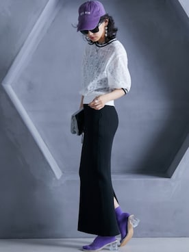 nissen Smile Modelsさん（レディース・163cm）の春コーディネート