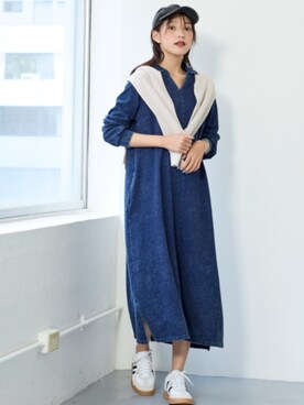 nissen Smile Modelsさん（レディース・170cm）の冬コーディネート