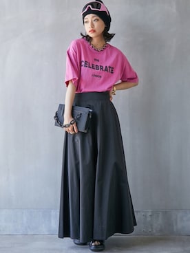 nissen Smile Modelsさん(レディース・163cm)の夏コーディネート