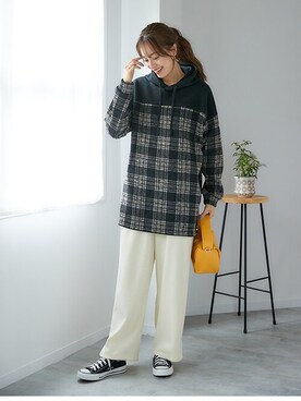 nissen Smile Modelsさん（レディース・167cm）の秋コーディネート