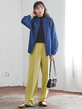 nissen Smile Modelsさん（レディース・167cm）の夏コーディネート