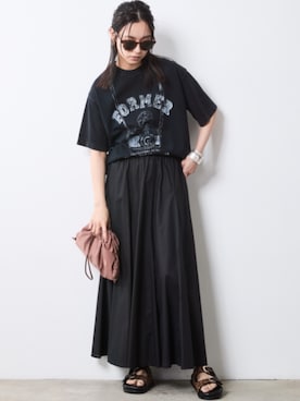 「skirt」｜nissen Smile Modelsさん（レディース・163cm）の夏コーディネート