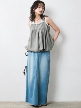 「Layered」｜nissen Smile Modelsさん（レディース・163cm）の春コーディネート
