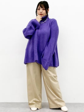 nissen Smile Modelsさん（レディース・157cm）の秋コーディネート