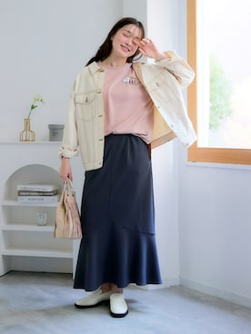 nissen Smile Modelsさん（レディース・164cm）の冬コーディネート