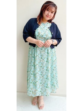 nissen Smile Modelsさん（レディース・155cm）の夏コーディネート