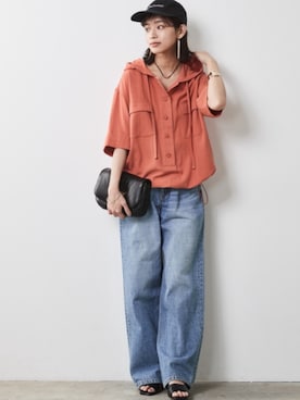 最大15%OFFクーポン 大きいサイズ＞パーカーシャツ 通販【ニッセン】 シックスタイル 応援グッズ