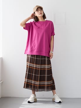 nissen Smile Modelsさん（レディース・167cm）の秋コーディネート