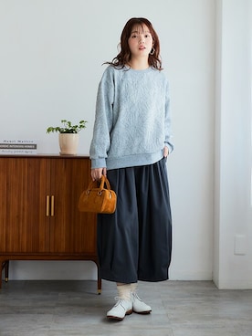 nissen Smile Modelsさん(レディース・160cm)の冬コーディネート