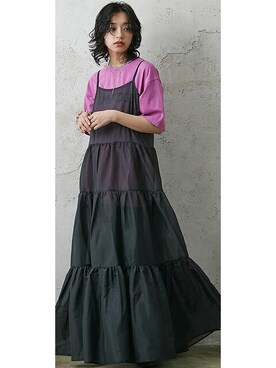 nissen Smile Modelsさん（レディース・167cm）の夏コーディネート