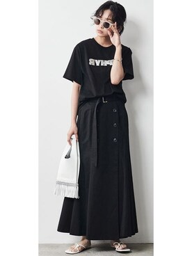 nissen Smile Modelsさん（レディース・167cm）の夏コーディネート