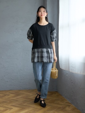 nissen Smile Modelsさん（レディース・167cm）の春コーディネート