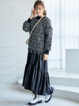 nissen Smile Modelsさん（レディース・166cm）の夏コーディネート