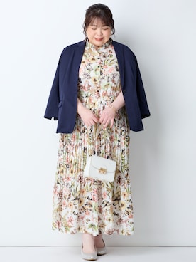 nissen Smile Modelsさん（レディース・158cm）の春コーディネート