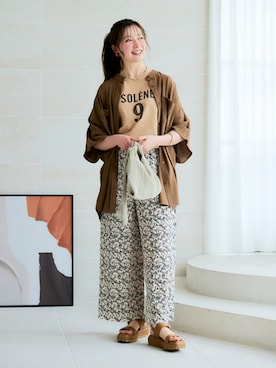nissen Smile Modelsさん(レディース・164cm)の春コーディネート