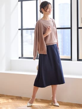 nissen Smile Modelsさん（レディース・168cm）の夏コーディネート