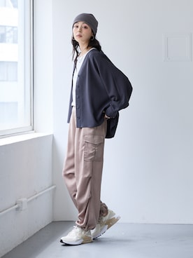 nissen Smile Modelsさん(レディース・165cm)の秋コーディネート
