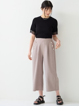 nissen Smile Modelsさん（レディース・166cm）の春コーディネート