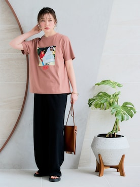 nissen Smile Modelsさん(レディース・164cm)の春コーディネート