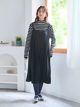 nissen Smile Modelsさん（レディース・160cm）の冬コーディネート