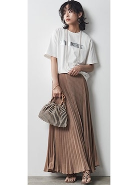 nissen Smile Modelsさん（レディース・167cm）の夏コーディネート