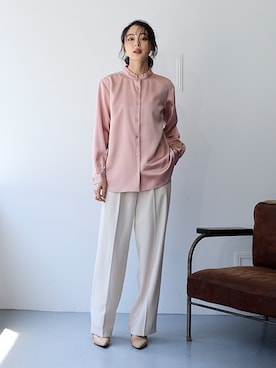 nissen Smile Modelsさん（レディース・165cm）の夏コーディネート