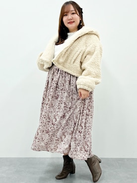 nissen Smile Modelsさん（レディース・158cm）の秋コーディネート