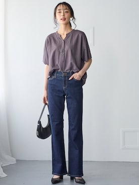 nissen Smile Modelsさん（レディース・165cm）の春コーディネート